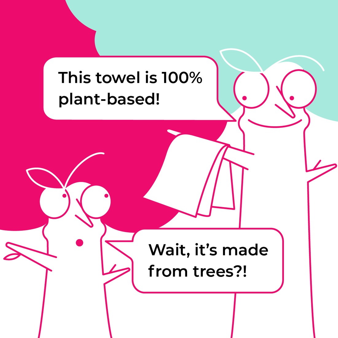 Compostable Hairdressing Towels that are 'Tree-to-Tree'