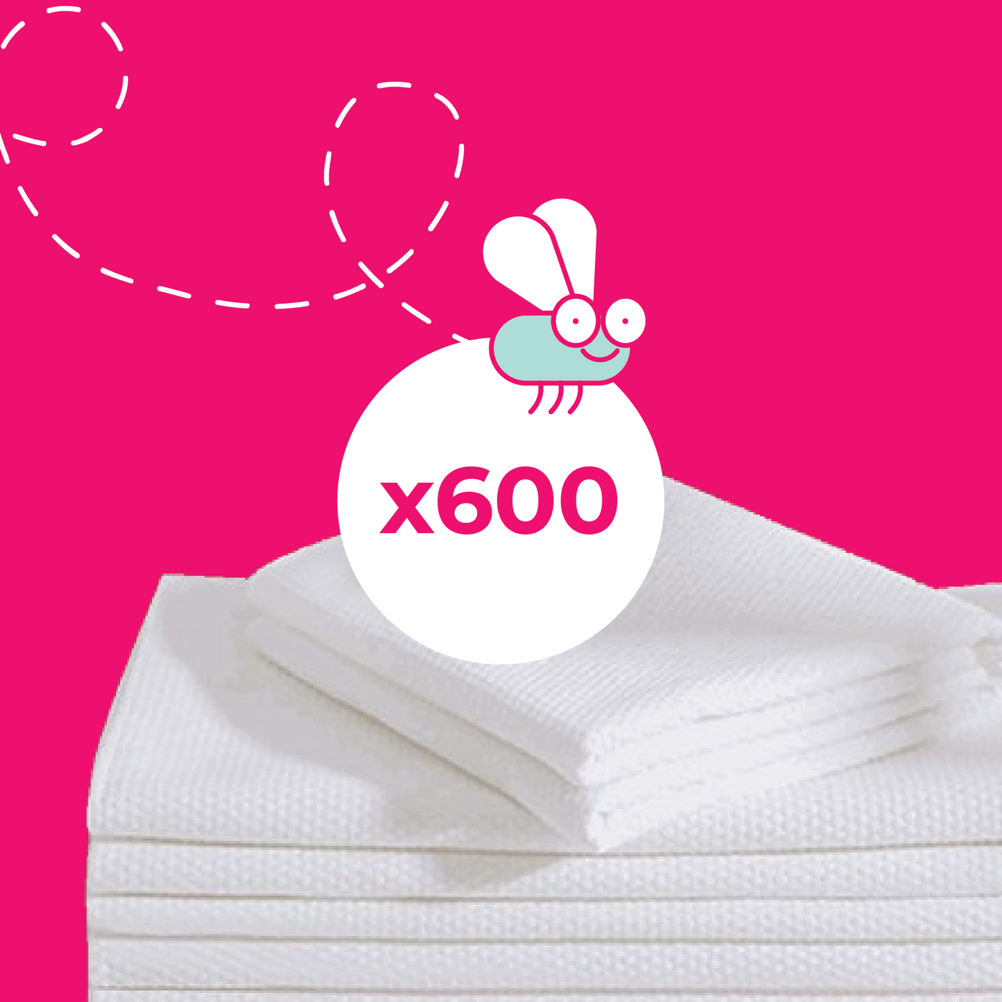 Compostable Salon Towels x600