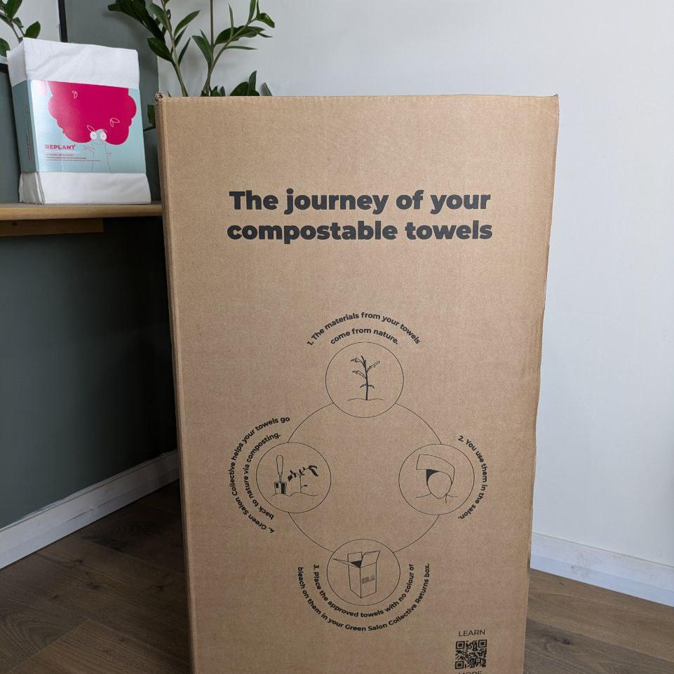 Towel Composting Returns Box